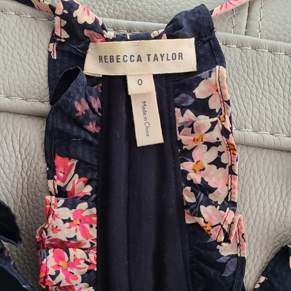 Rebecca Taylor Phlox silk floral dress - Picture 2 of 3